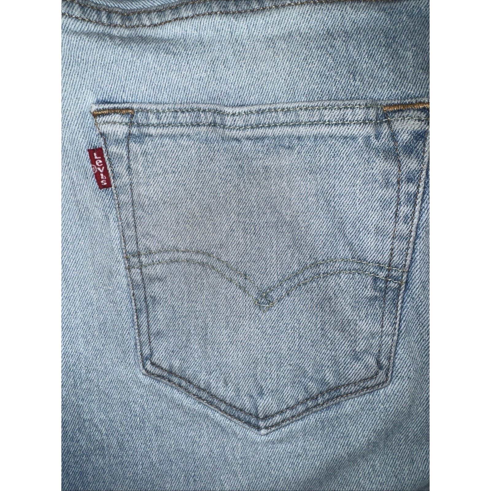 Levi's Levi’s 501 Button Fly 33x31 Washed Blue Denim Straight Leg Size US 33 - 8 Thumbnail