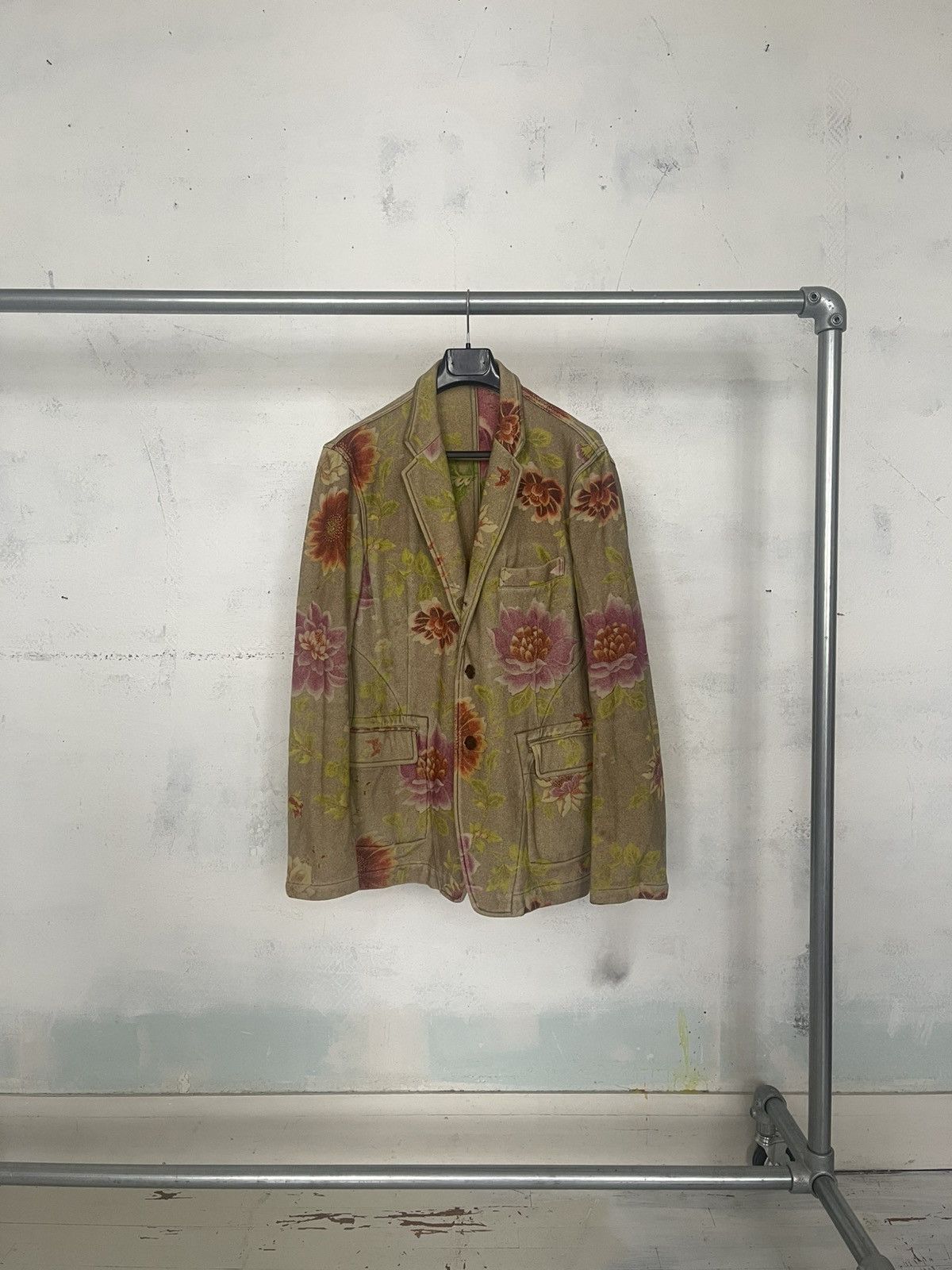 Yohji Yamamoto Yohji Yamamoto AW 2003-2004 Reversible Blazer + pants Size 50R - 2 Thumbnail
