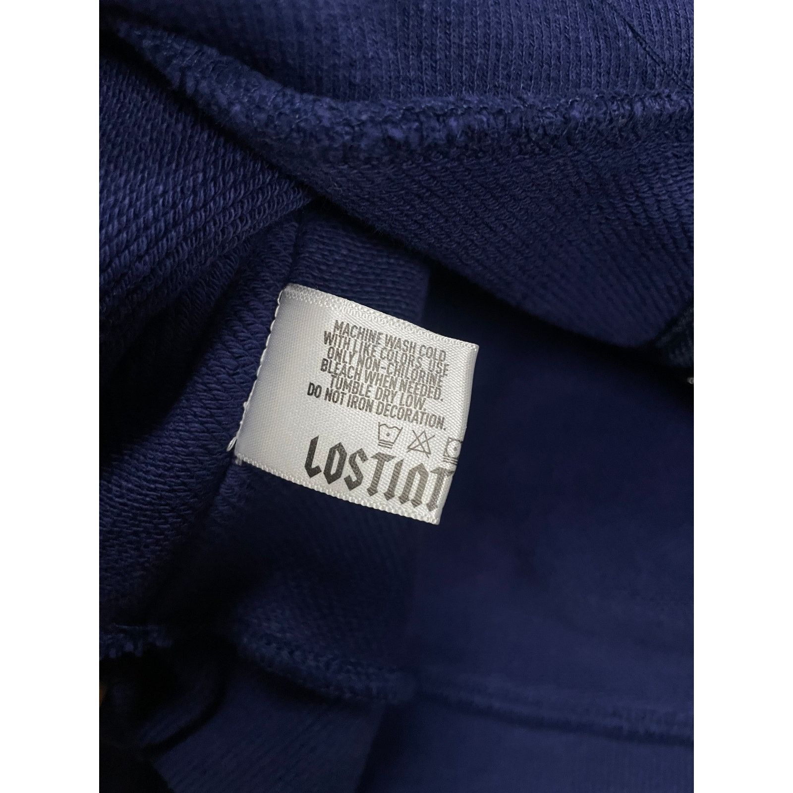 Other Lost Blue Zip Hoodie Used Medium Size US M / EU 48-50 / 2 - 3 Thumbnail