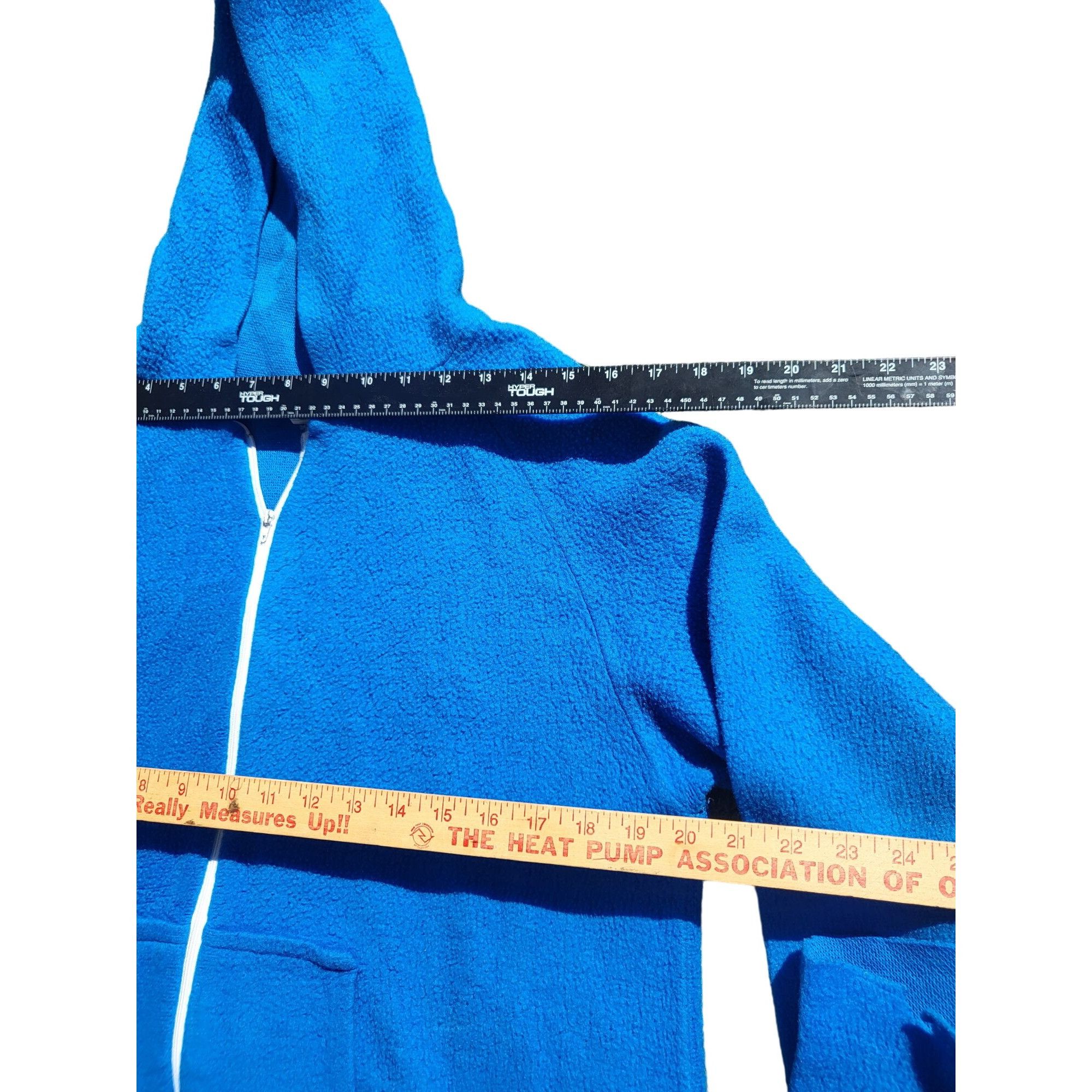 Sears Vintage Sears Roebuck Blue Fleece Robe Women Sz L Sleepwear Size ONE SIZE - 5 Thumbnail