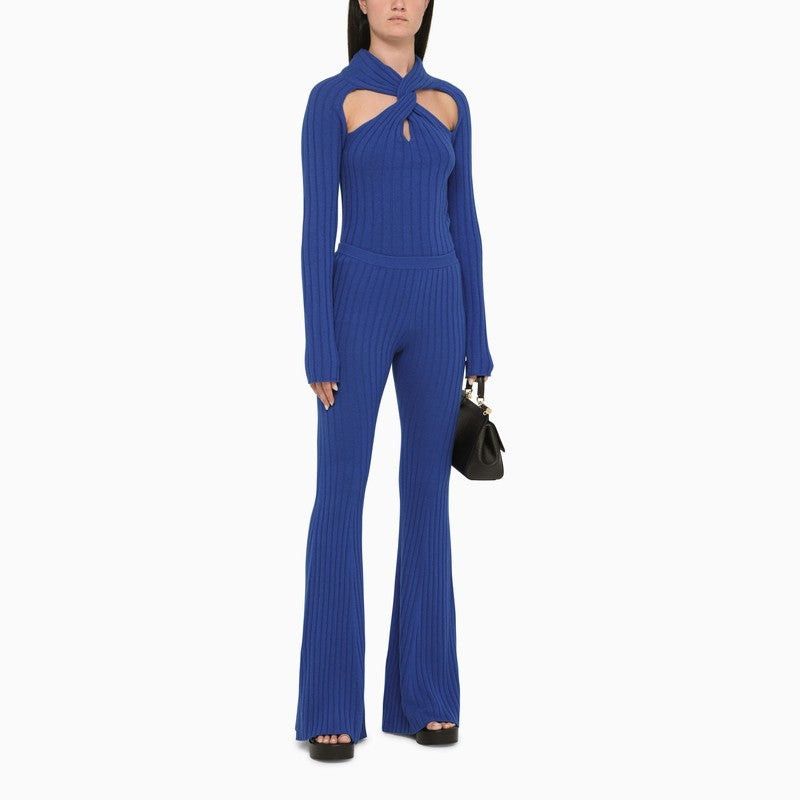 Versace o1y0226 Sweatpant in Bright Blue Size 30" / US 8 / IT 44 - 4 Thumbnail