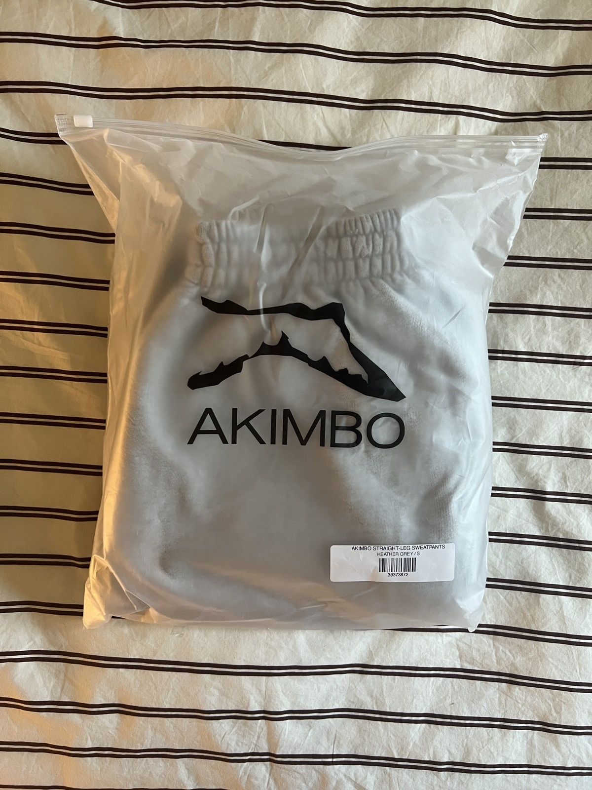 Akimbo Club Akimbo Straight Leg Sweatpants Heather Grey - Small Size US 29 - 1 Thumbnail