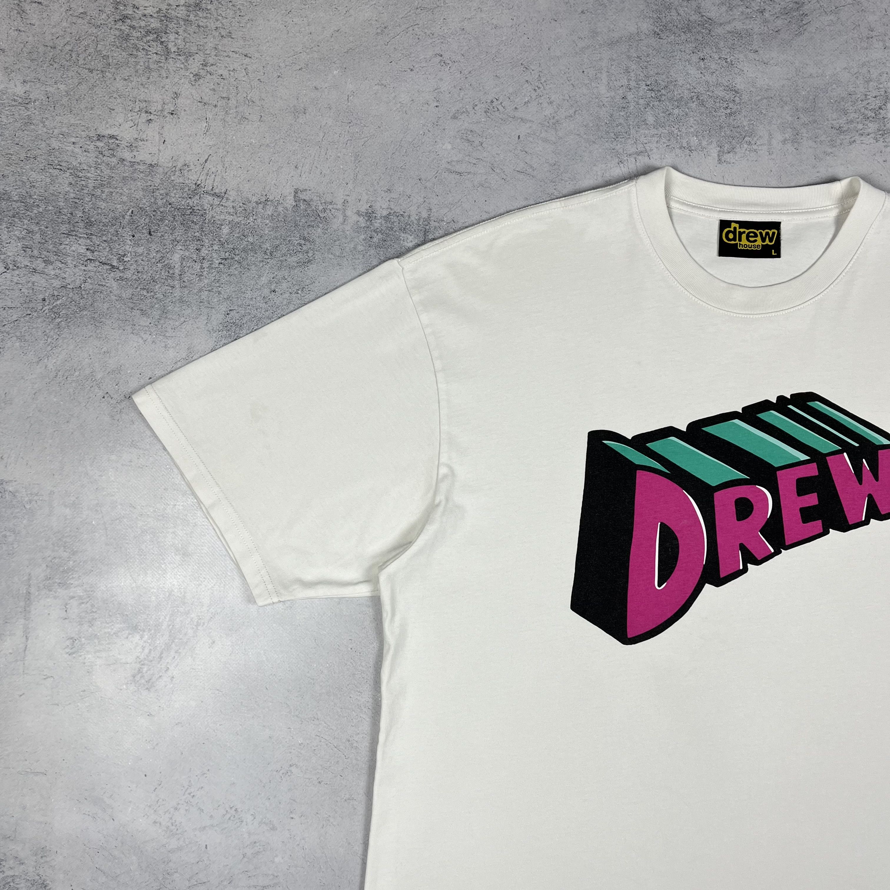 Drew House Drew House Script Big Logo T Shirt Size US L / EU 52-54 / 3 - 5 Thumbnail