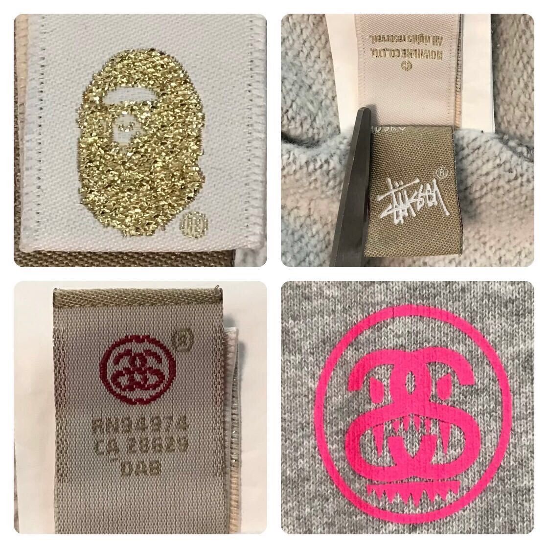 Bape × Stussy Stussy × BAPE camo shark full zip hoodie a bathing ape Size US S / EU 44-46 / 1 - 10 Thumbnail
