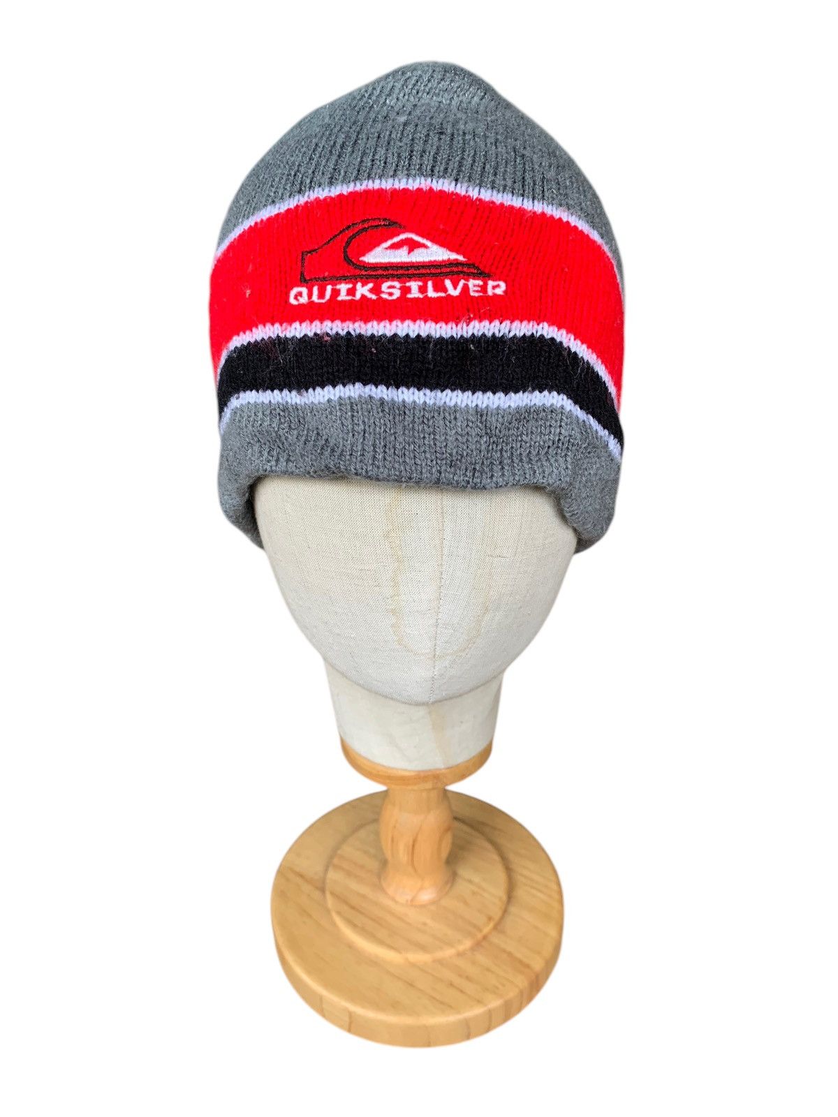 Japanese Brand × Kapital × Vintage Vintage Quiksilver Usa Winter Sessions Streetwear Beanie hat Size ONE SIZE - 2 Thumbnail