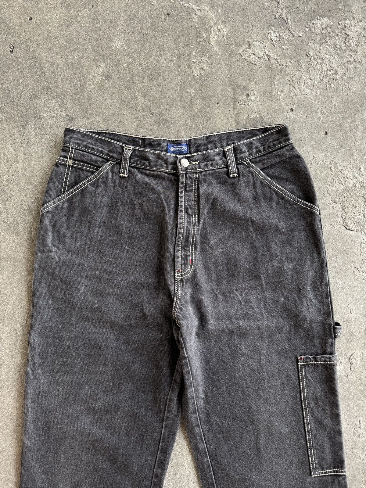 Sideout Vintage Sideout Carpenter Denim Pants Size US 34 / EU 50 - 9 Thumbnail