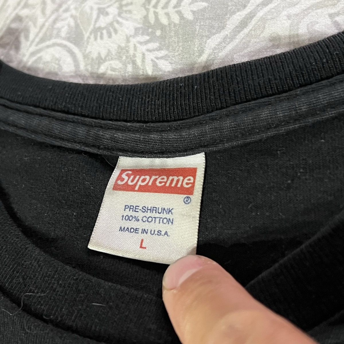 Supreme Supreme Black Box Logo tee 07 friends and family bogo t Size US L / EU 52-54 / 3 - 14 Thumbnail