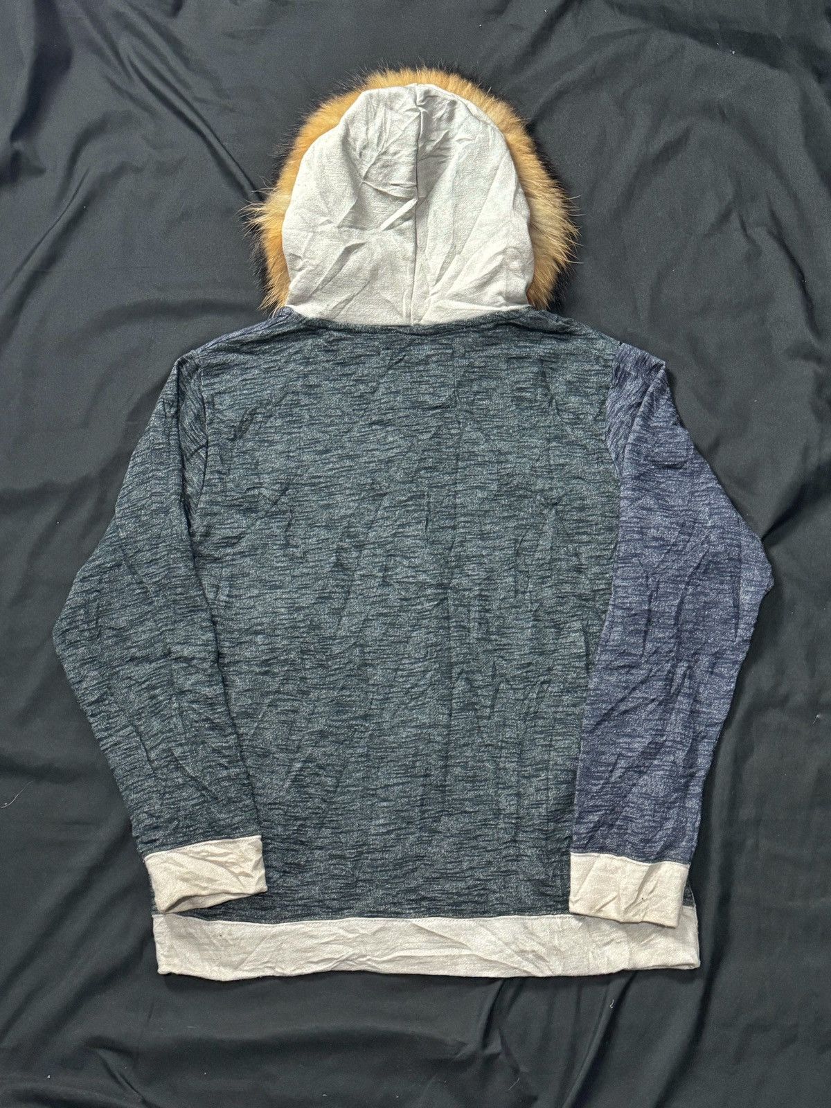 If Six Was Nine × Japanese Brand × Le Grande Bleu (L.G.B.) Fur hoodie culture mix power to the people lgb ifsix Size US L / EU 52-54 / 3 - 4 Thumbnail