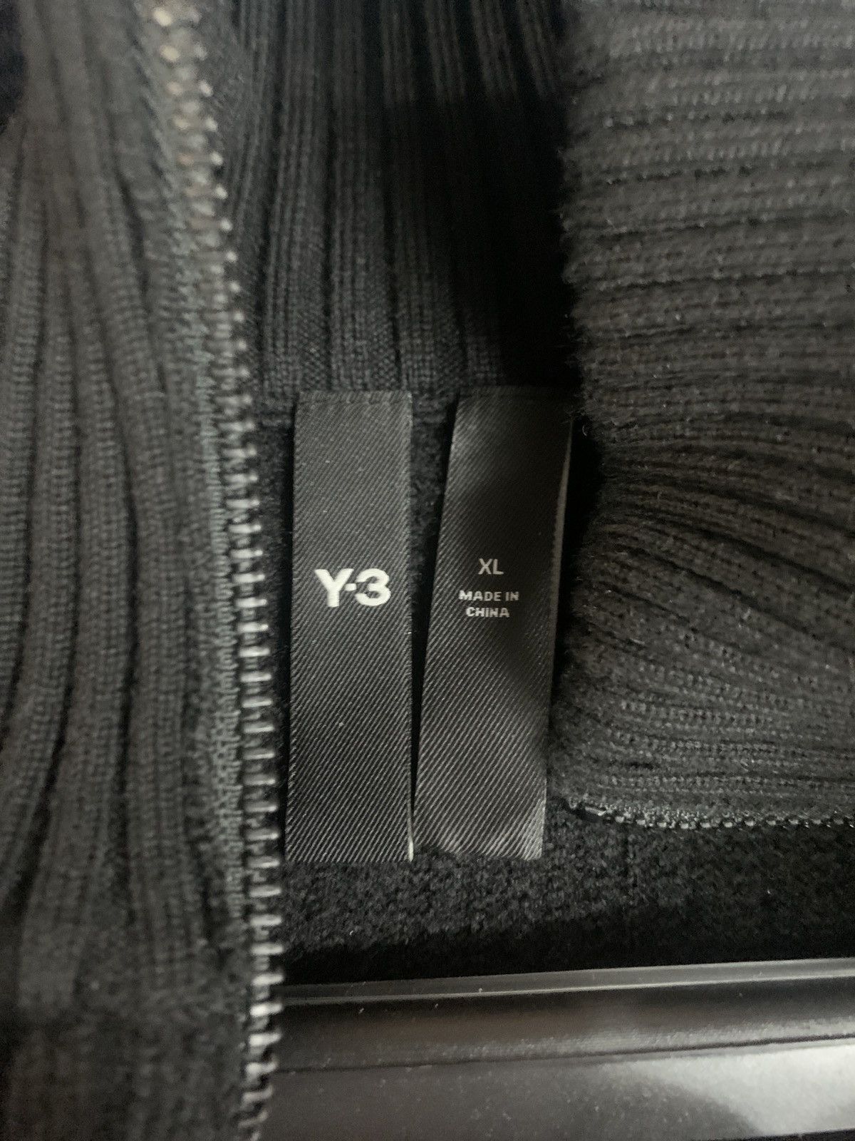 Y-3 × Yohji Yamamoto Y-3 Funnel neck full zip Size US XL / EU 56 / 4 - 5 Thumbnail