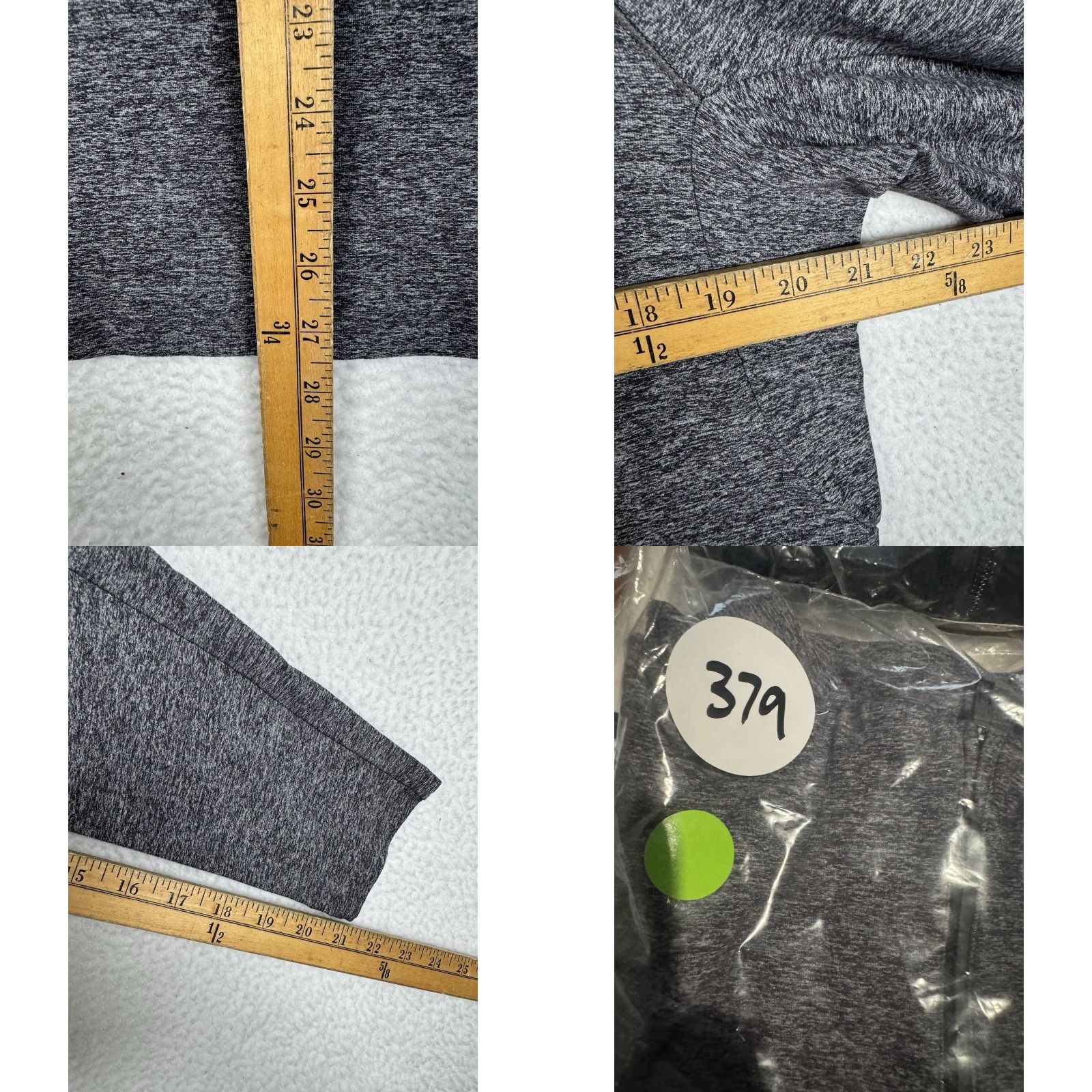 Lululemon Lululemon Metal Vent Tech Half 1/2 Zip Performance Shirt Mens Large - Gray Size US L / EU 52-54 / 3 - 9 Thumbnail