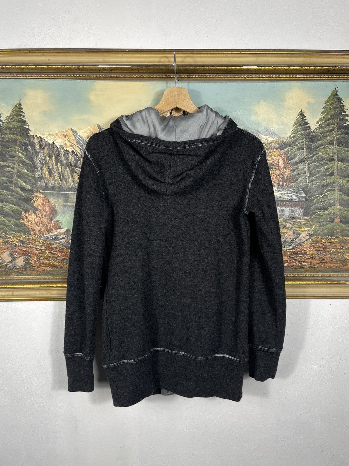 Dolce & Gabbana × Vintage Dolce&Gabbana Hoodie Mohair Silk Blend Old Money Designer Size US S / EU 44-46 / 1 - 8 Thumbnail