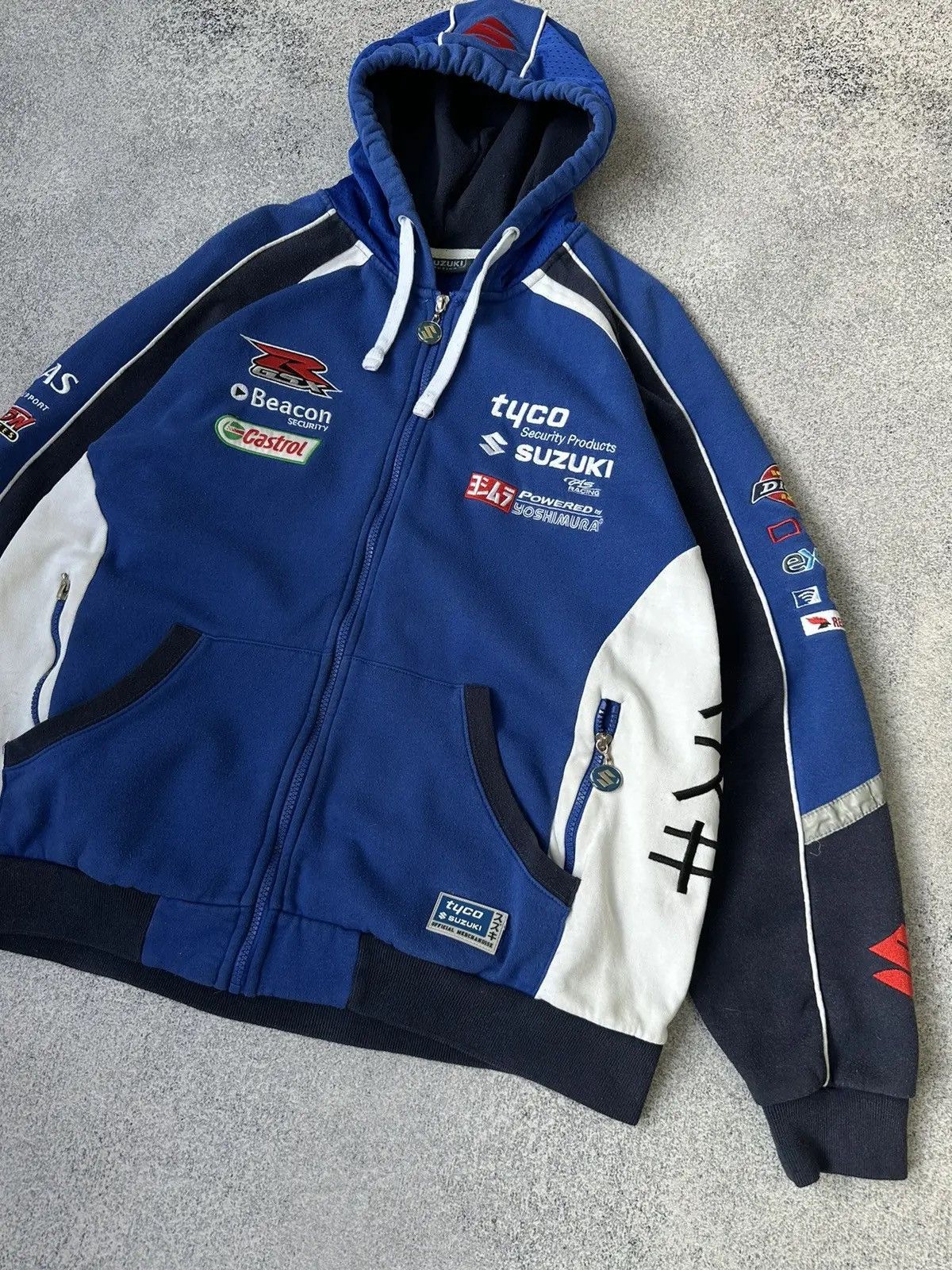 Formula 1 × Vintage Vintage Suzuki Tyco Yoshimura Racing Track Jacket Size US L / EU 52-54 / 3 - 7 Thumbnail