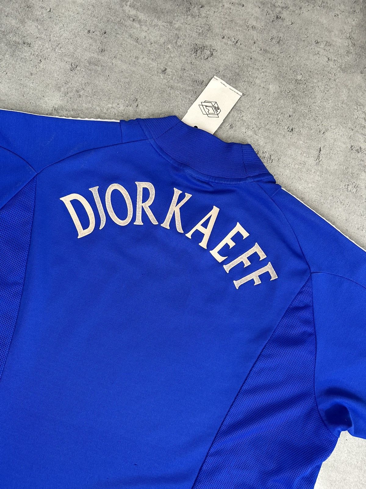 Adidas × Vintage France 2002 Home Kit Adidas Djorkaef retrokit Size US XL / EU 56 / 4 - 4 Thumbnail