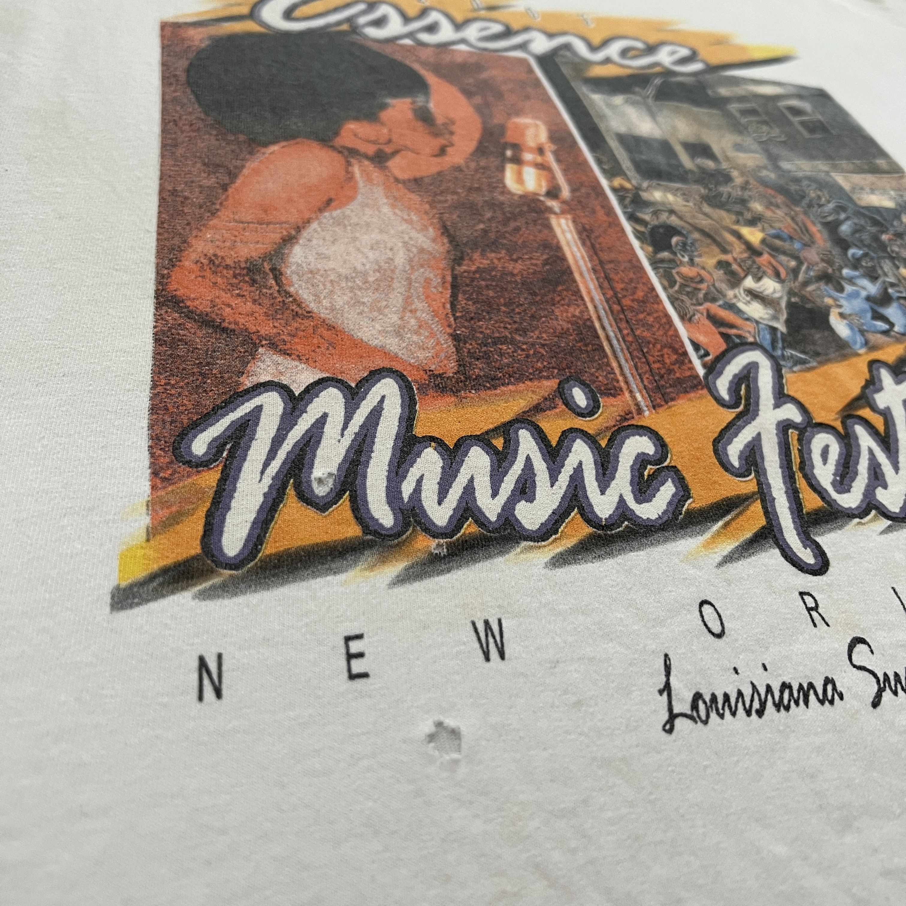 Band Tees 2003 Essence Festival R&B Erykah Badu Ll Cool J Mo'Nique Size US L / EU 52-54 / 3 - 11 Thumbnail