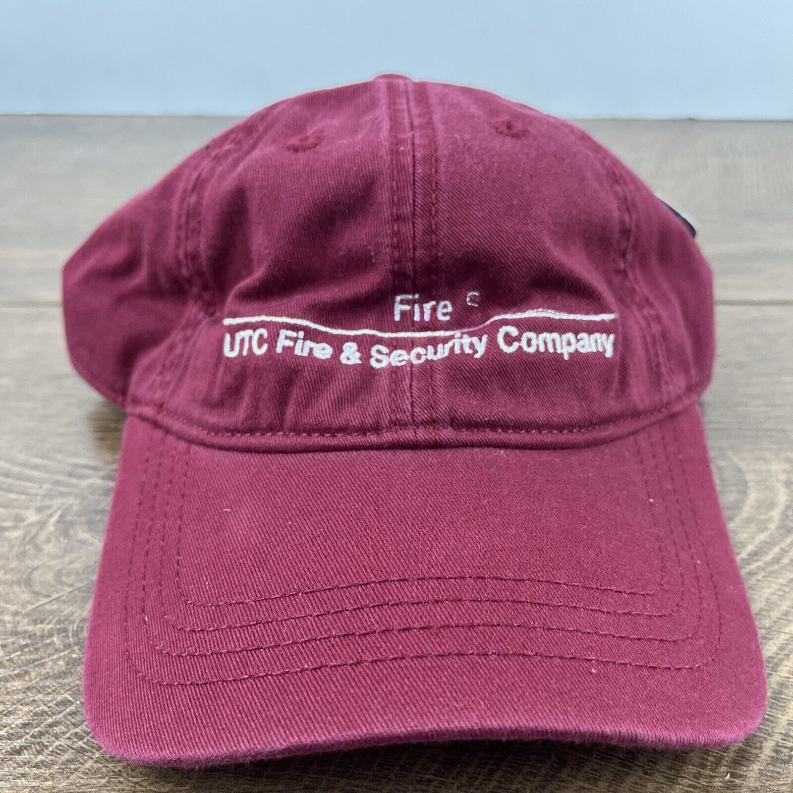 Other UTC Fire & Security Hat Red Cap Hat Adjustable Hat Red Adult Size ONE SIZE - 3 Thumbnail
