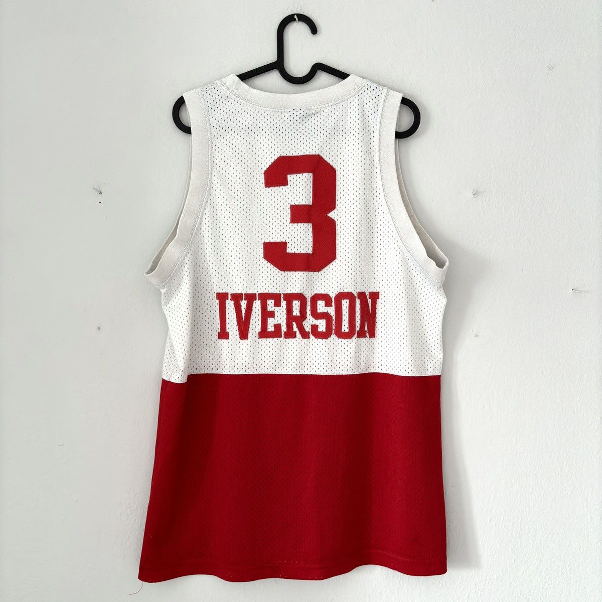 NBA × Nike × Vintage Philadelphia Sixers Iverson Nike Vintage Basketball Jersey Size US M / EU 48-50 / 2 - 7 Thumbnail