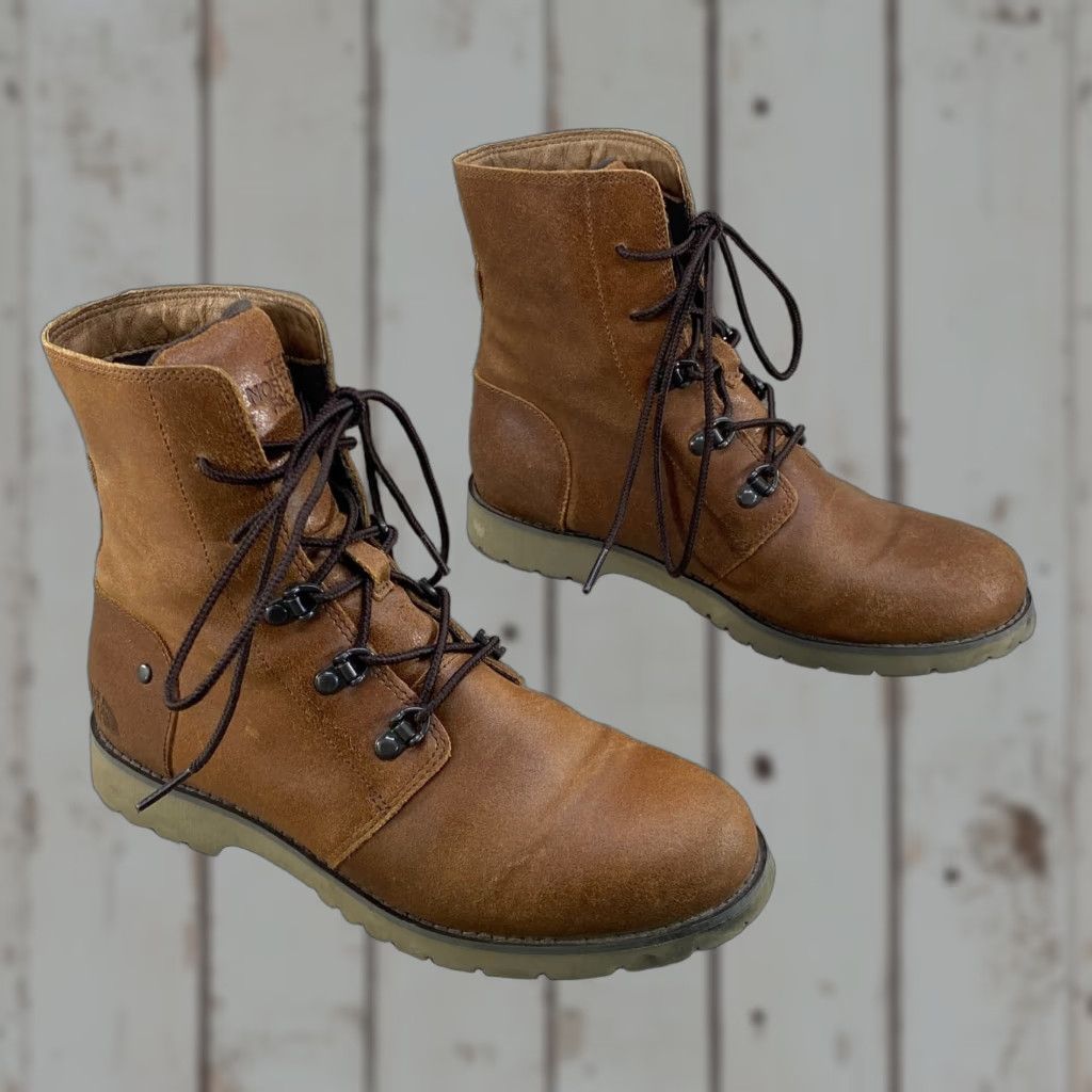 The North Face The North Face Ballard Lace II Boots Women’s 7 Brown Nubuck Leather Mid-Calf High Top Boots Size S / US 4 / IT 40 - 1 Thumbnail