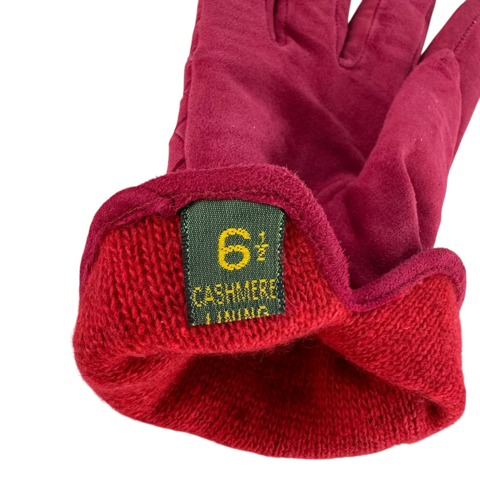 Bottega Veneta Bottega Veneta Pink Suede Intrecciato Gloves Size ONE SIZE - 4 Thumbnail