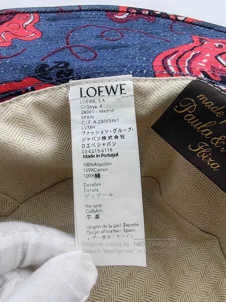 Loewe Loewe Logo Embossed Fisherman's Hat Size ONE SIZE - 6 Thumbnail