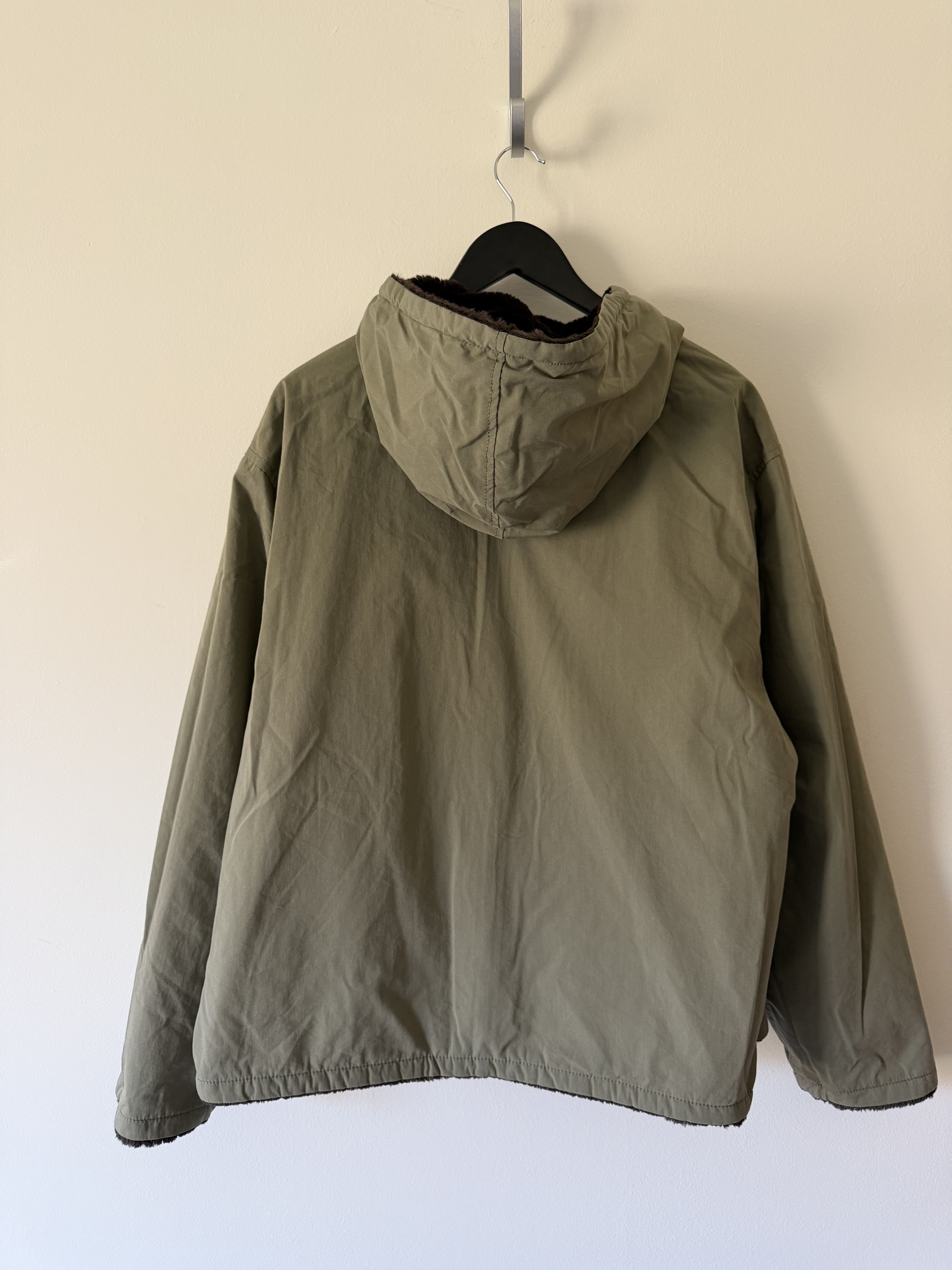 Stussy Stussy Reversible Hooded Jacket in Brown Green Size US XL / EU 56 / 4 - 9 Thumbnail
