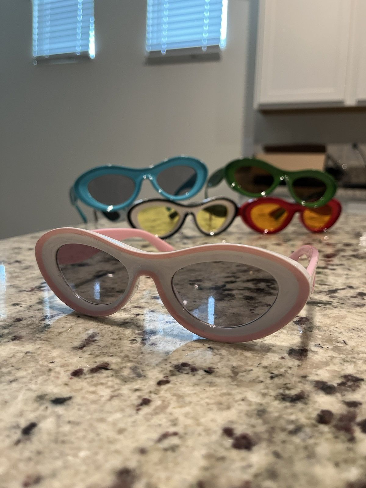 Other Pink Y2K Glasses Size ONE SIZE - 2 Thumbnail
