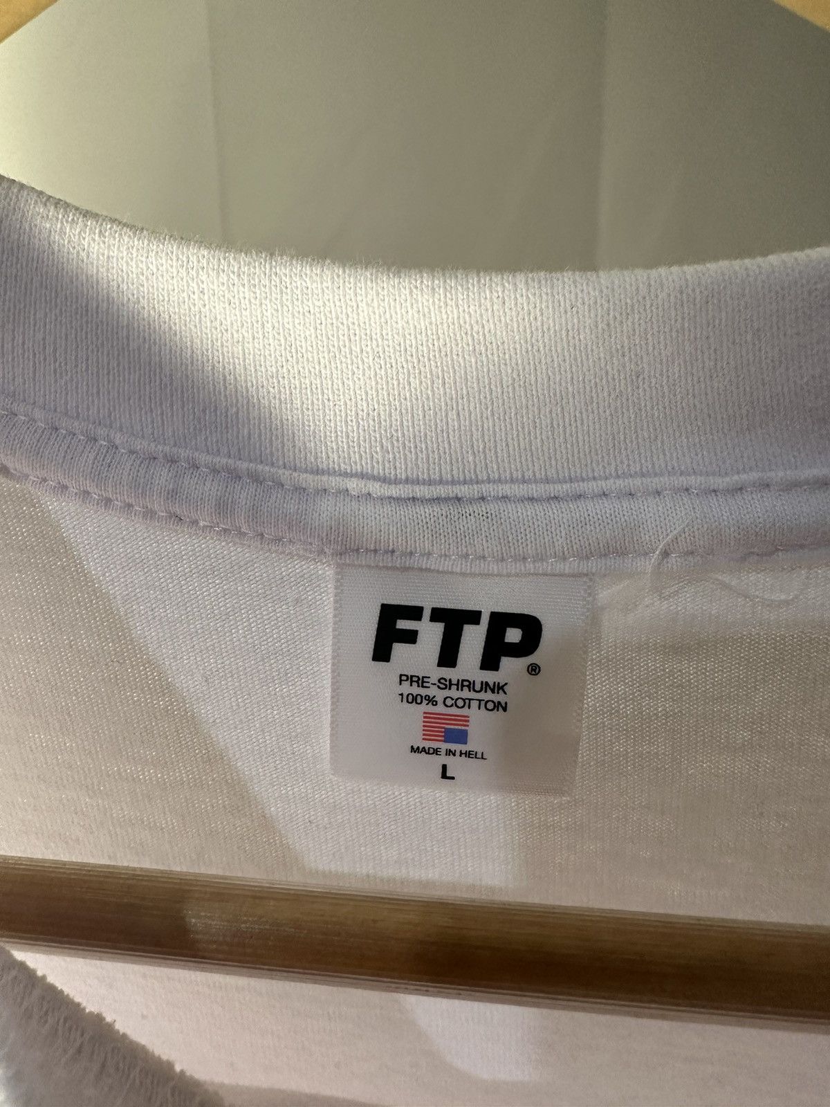 トップス FTP FISHER POCKET TEE WHITE L Fuck The Population FTP GAP Fisher Pocket tee | Grailed
