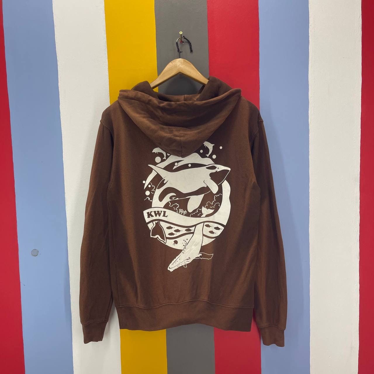 Japanese Brand WHALES by JELLAN Shabby Hoodie #2614/AA Size US M / EU 48-50 / 2 - 1 Thumbnail