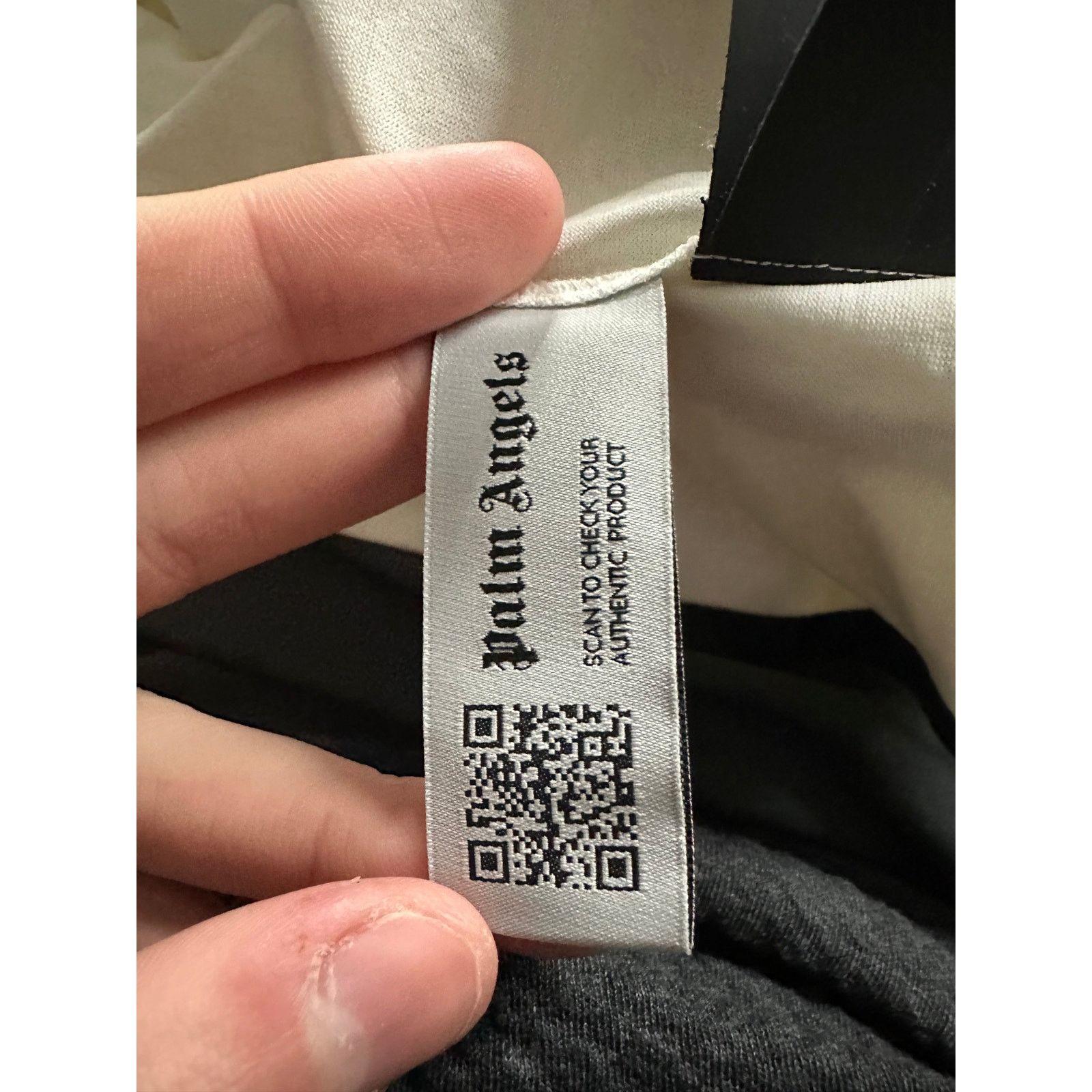 Palm Angels Palm Angels Studded Oversized Tee Cream New XL With Tags Size US XL / EU 56 / 4 - 4 Thumbnail