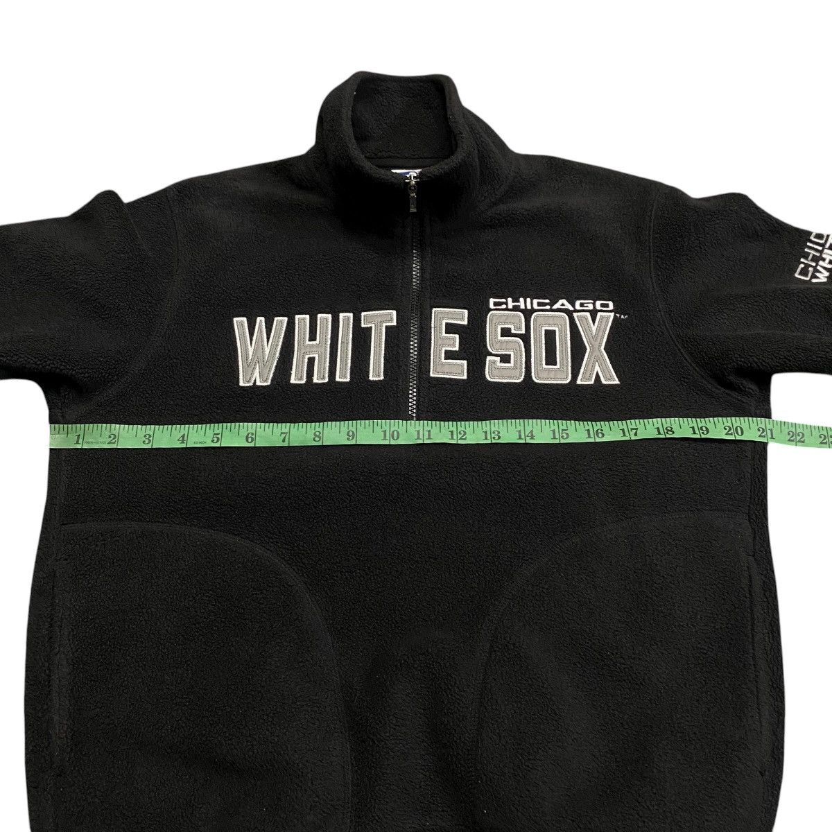 MLB Vintage Chicago White Sox Fleece Half Zip M Size Size US M / EU 48-50 / 2 - 11 Thumbnail