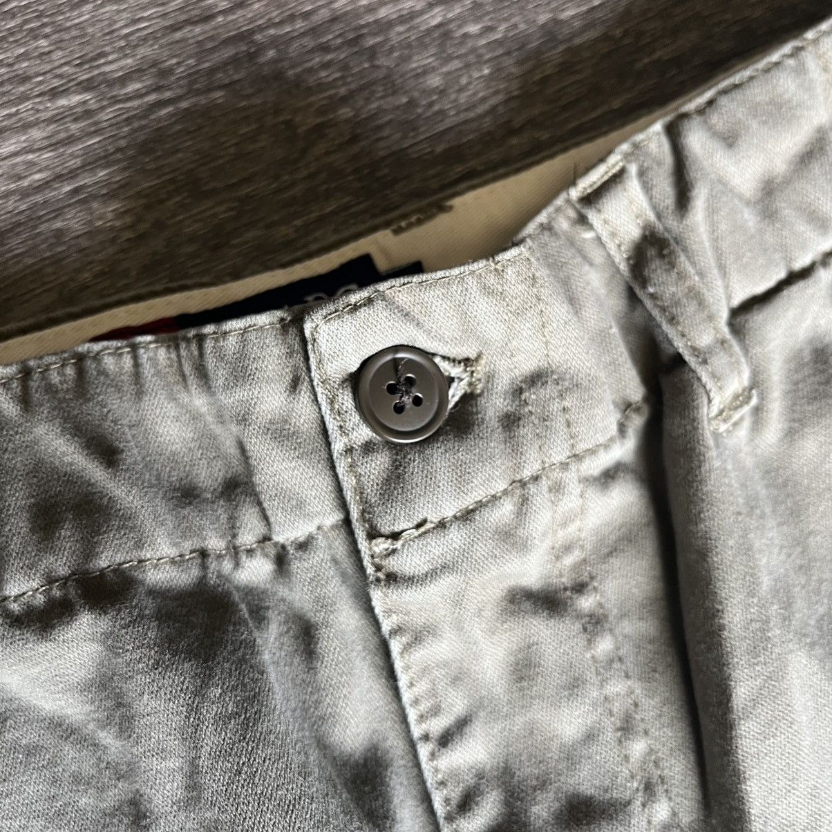 Chaps Ralph Lauren Vintage Chaps Ralph Lauren Olive Cargo Pocket Pants 32x30 Size US 32 / EU 48 - 7 Thumbnail