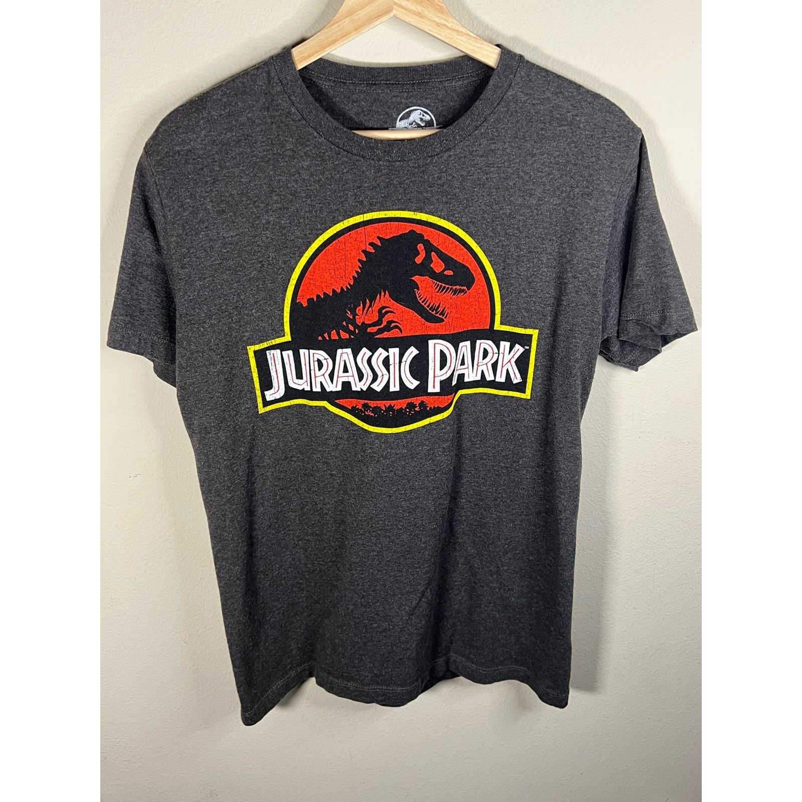 Other Jurassic Park T-Rex Logo Gray Shirt Size US M / EU 48-50 / 2 - 1 Thumbnail