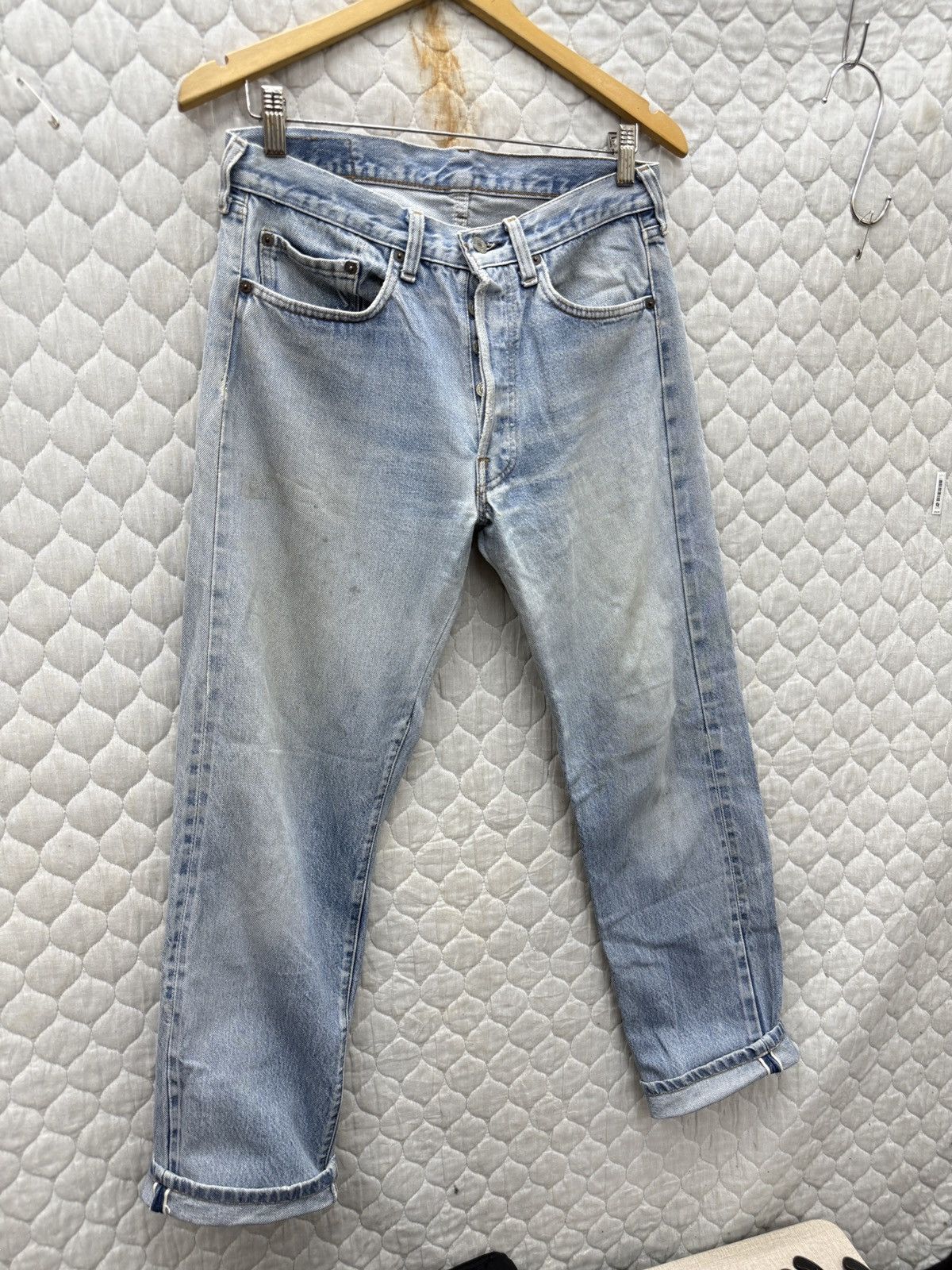 Levi's 🔥🔥🔥ARCHIVE VINTAGE LEVIS 501 SELVEDGE DENIM Size US 30 / EU 46 - 2 Thumbnail