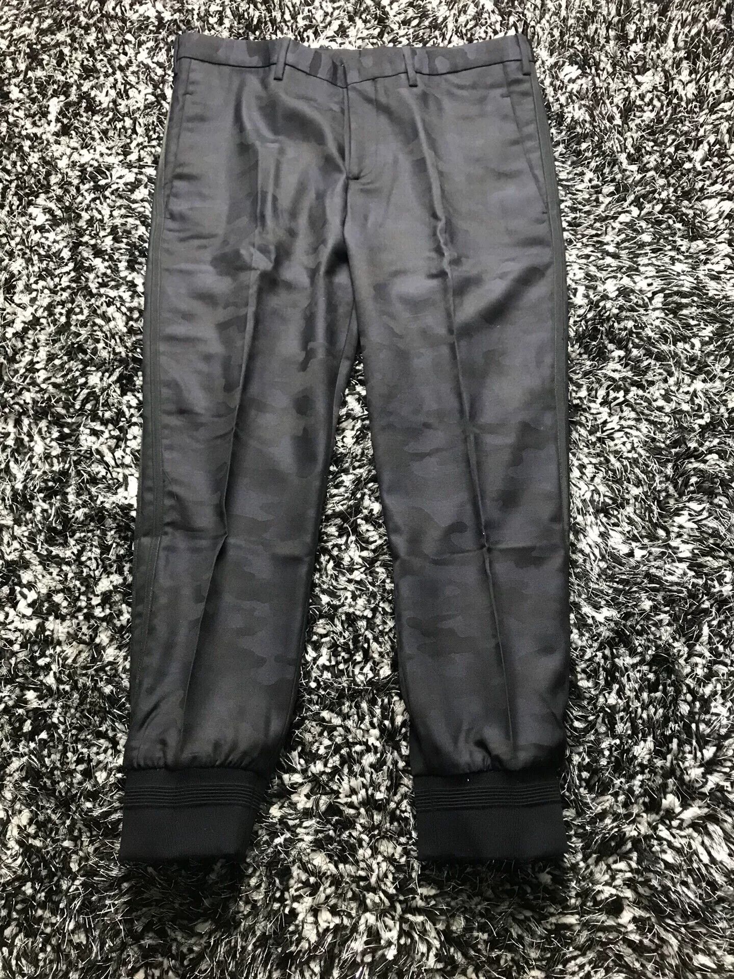 Neil Barrett Neil Barrett Wool Blend Tapered Pants Size US 31 - 1 Thumbnail