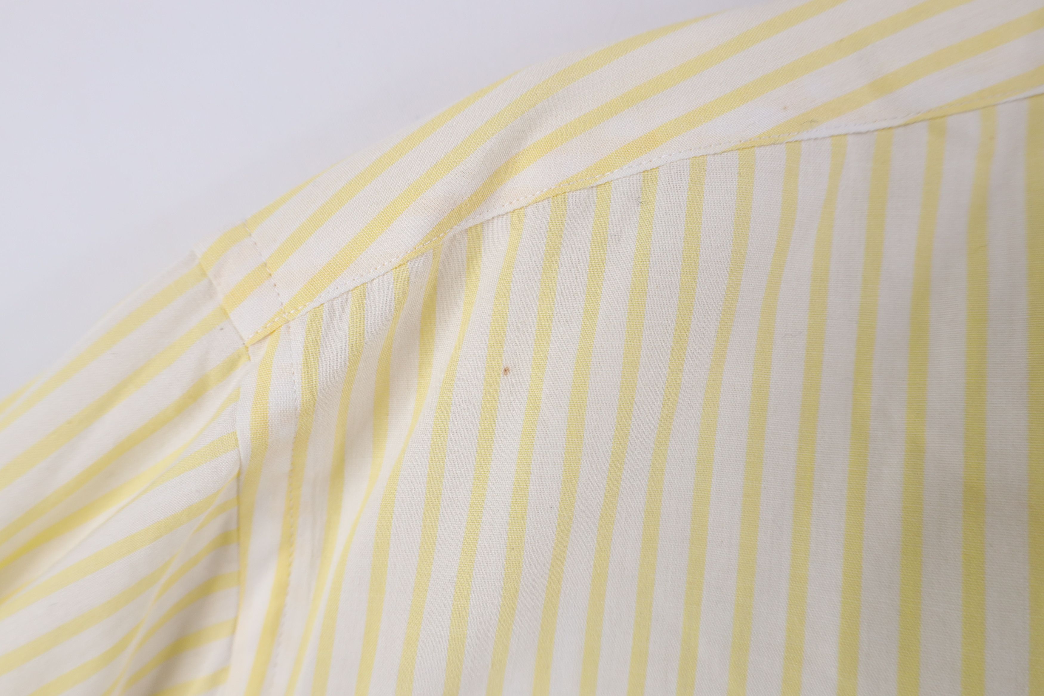 Lands' End Vintage 70s 80s Lands End Long Oxford Striped Button Shirt Size US L / EU 52-54 / 3 - 6 Thumbnail