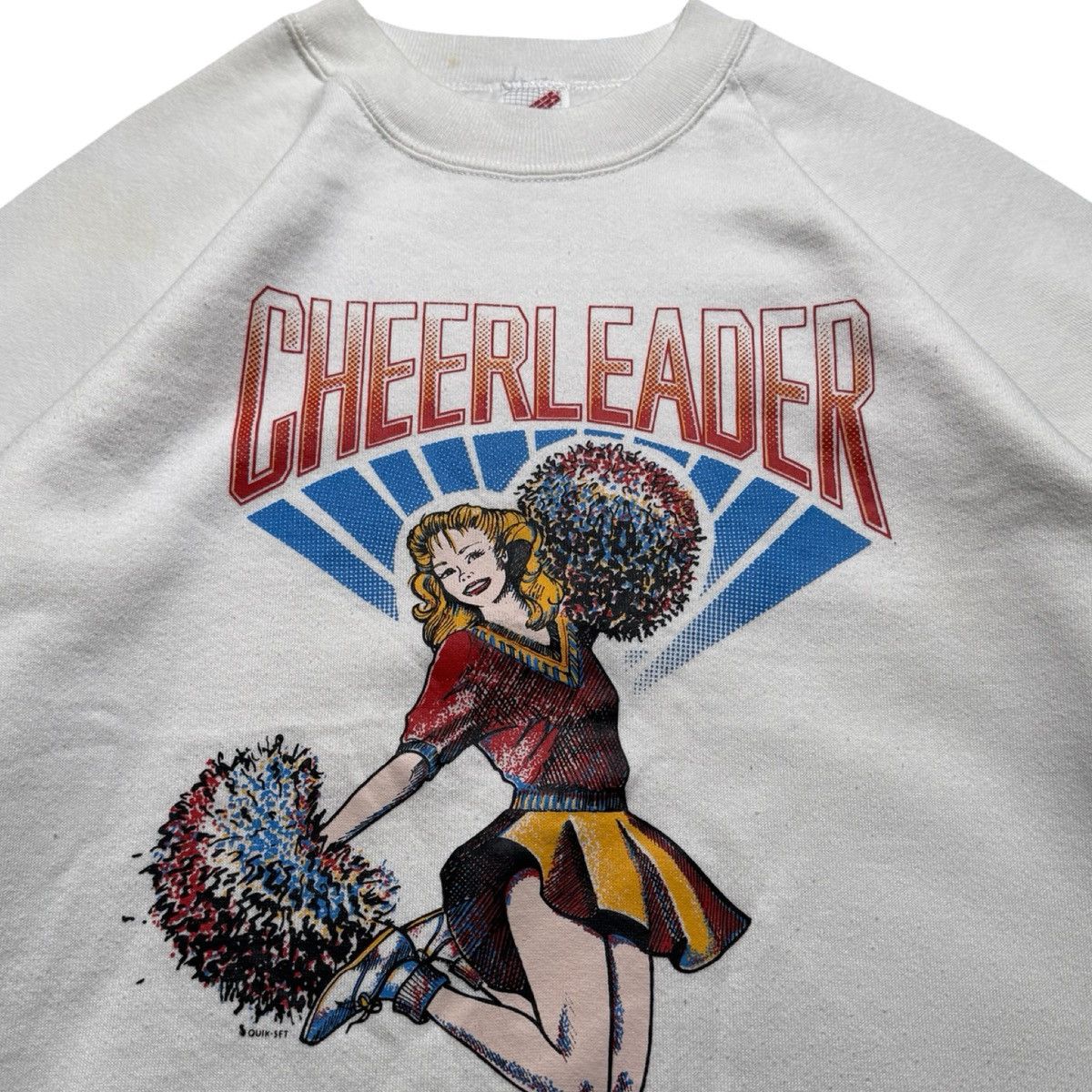 Vintage Vintage 90s Cheerleader Pullover Sweatshirt Jerzees M Size L / US 10 / IT 46 - 2 Thumbnail