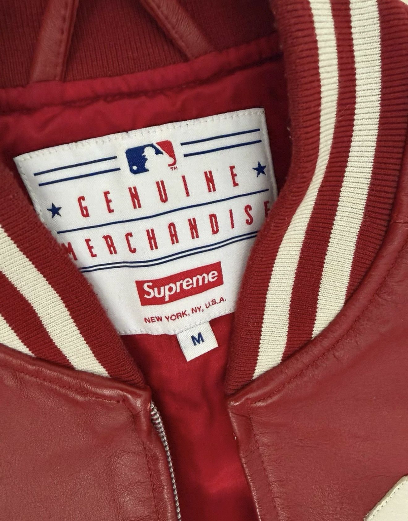 Supreme Supreme yankees mlb leather bomber Jacket Size US M / EU 48-50 / 2 - 3 Thumbnail