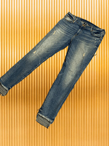 True Religion × Vintage Vintage True Religion Faded Denim Jeans Pants Size 31" - 1 Thumbnail