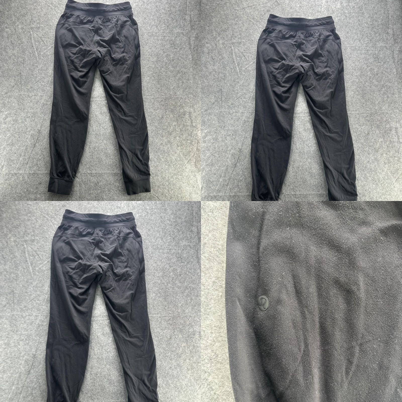 Lululemon Lululemon Jogger Pants Womens 6 Black Drawstring Elastic Waist Pockets Tapered Knit 27.5in Inseam Casual Activewear Womens Size 28" / US 6 / IT 42 - 8 Thumbnail