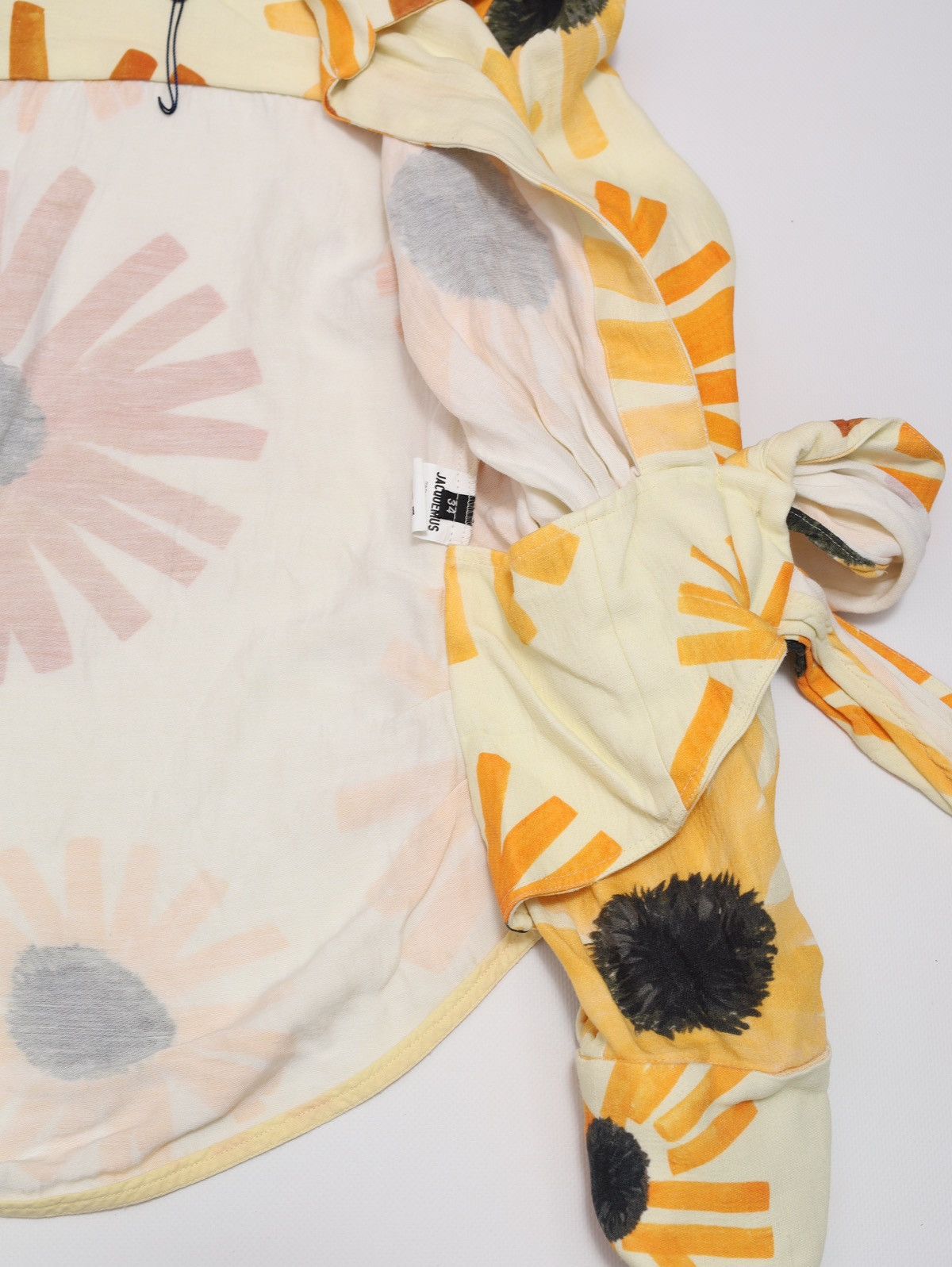 Jacquemus Jacquemus Bahia La Collectionneuse Viscose Linen Shirt Top Size XS / US 0-2 / IT 36-38 - 12 Thumbnail
