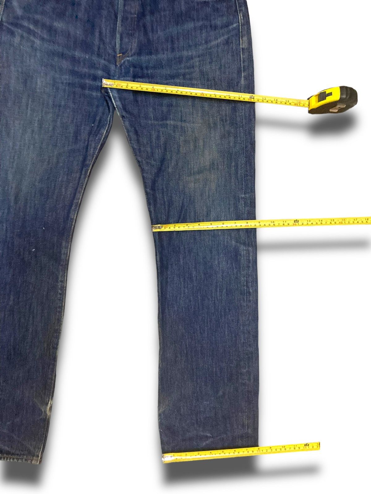 Levi's × Levi's Vintage Clothing Vintage Y2K 501 Levis Distressed Denims Size US 34 / EU 50 - 13 Thumbnail