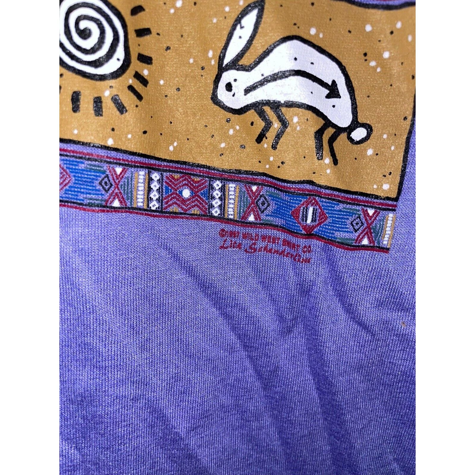 Jerzees Vintage Arizona Indian Shirt Native American Tee VTG 90s L Size US L / EU 52-54 / 3 - 5 Thumbnail