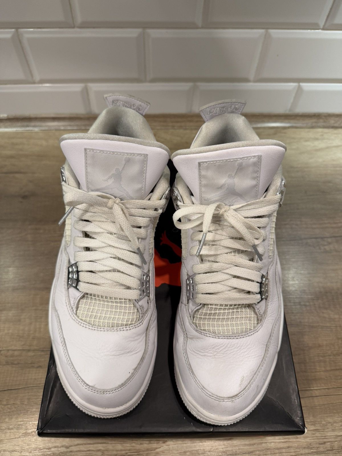 Jordan Brand Jordan 4 Pure Money 2017 Size US 10.5 / EU 43-44 - 3 Thumbnail