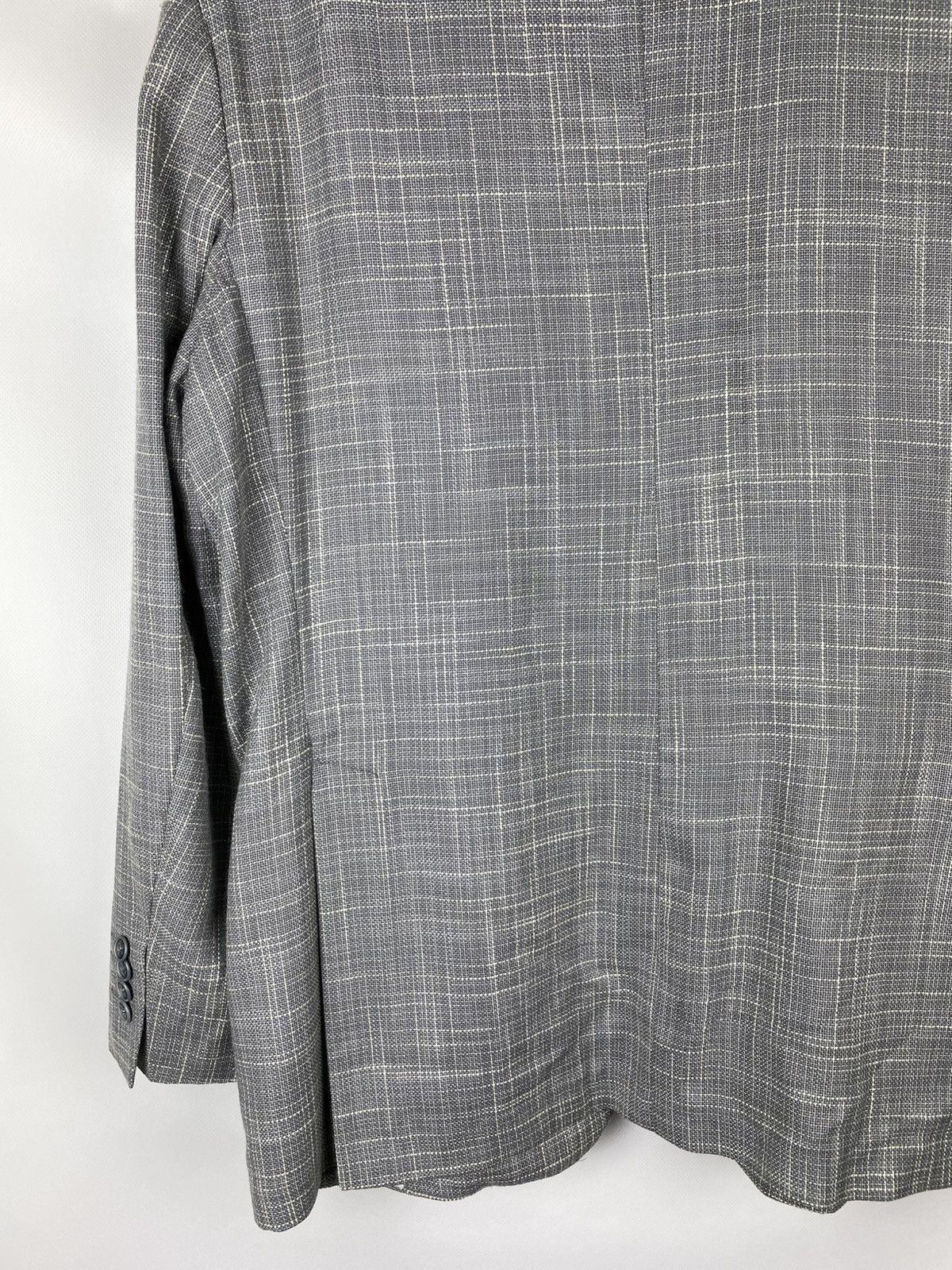 Boggi Boggi Milano Men’s Wool / Silk Blazer Jacket Size 56 / US 46 Size 46R - 19 Thumbnail