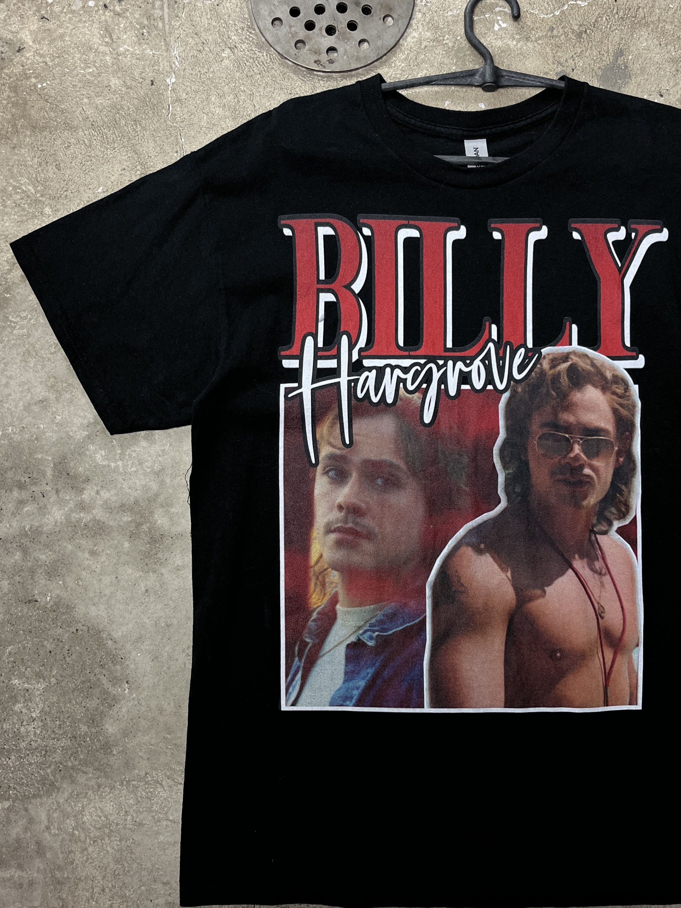 Vintage BILLY HARGROVE STRANGER THINGS TEE - № 986 Size US L / EU 52-54 / 3 - 3 Thumbnail