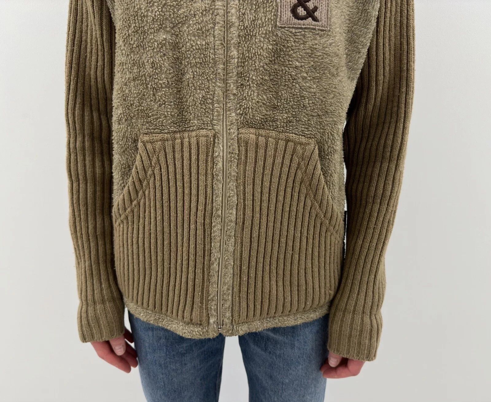 Dolce & Gabbana × Vintage VINTAGE 2000s DOLCE GABBANA DG WOMENS FLEECE SWEATER ZIP Size M / US 6-8 / IT 42-44 - 8 Thumbnail