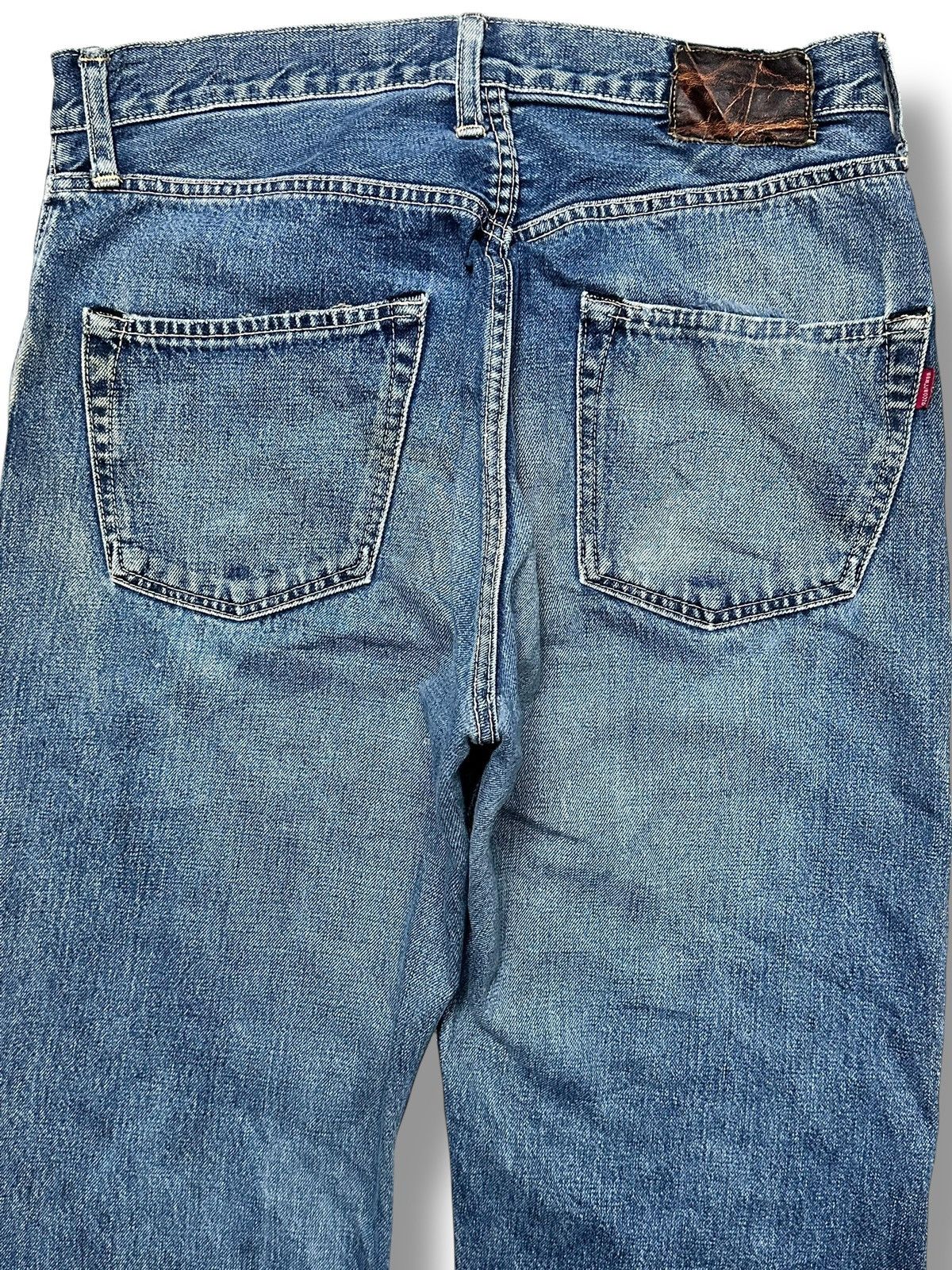Spellbound Spellbound x Domingo Selvedge Distressed Denim Faded Jeans Size US 32 / EU 48 - 4 Thumbnail