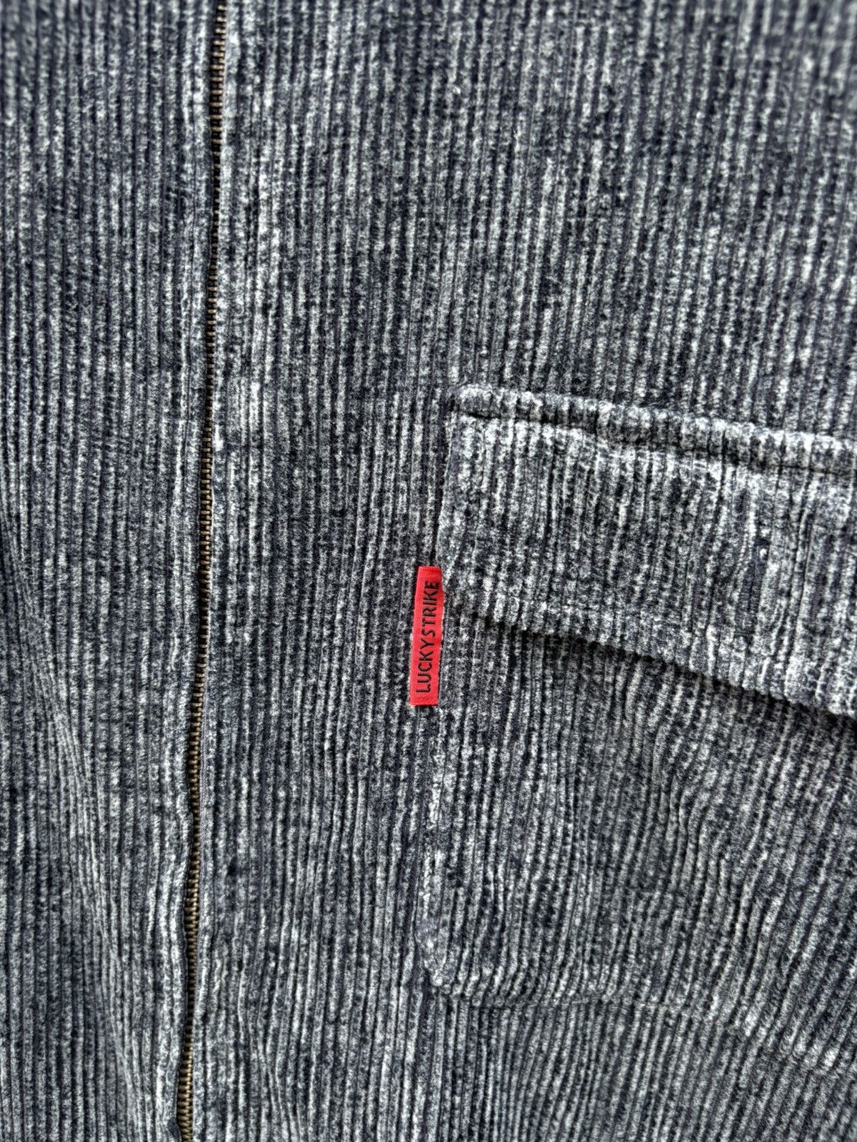 Sports Specialties Lucky Strike Motorsport Dark Grey Corduroy Jacket Size US M / EU 48-50 / 2 - 5 Thumbnail