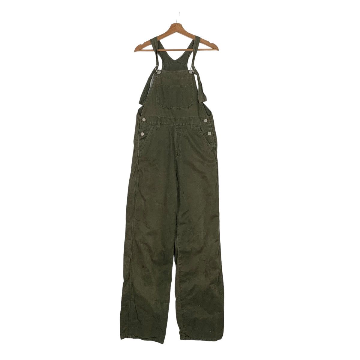 image of Vale V.a.l.e Green Denim Overall 0175-C9, Men's (Size 32)