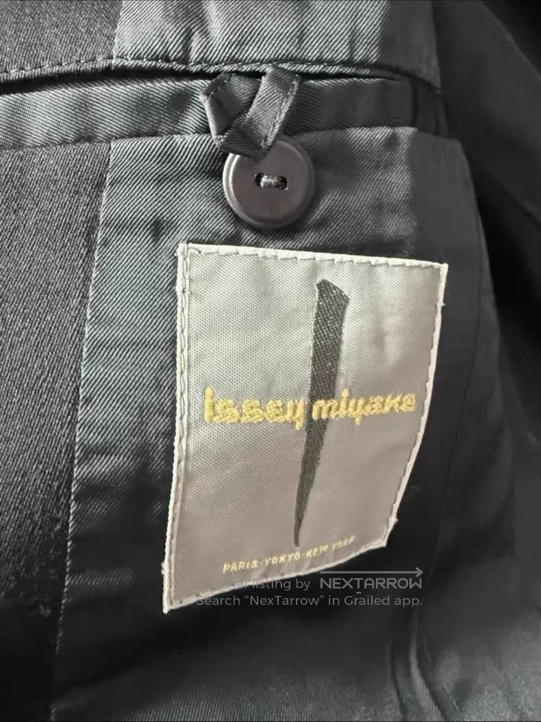 Issey Miyake Issey Miyake Wool Collarless Suit Jacket Size US M / EU 48-50 / 2 - 5 Thumbnail