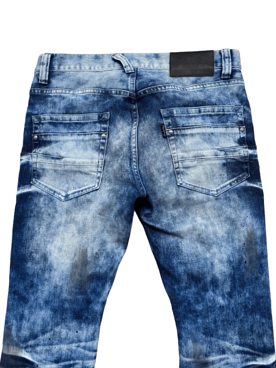 Tornado Mart Tornado Mart Bleach Mark Slim Jeans Size US 30 / EU 46 - 4 Thumbnail